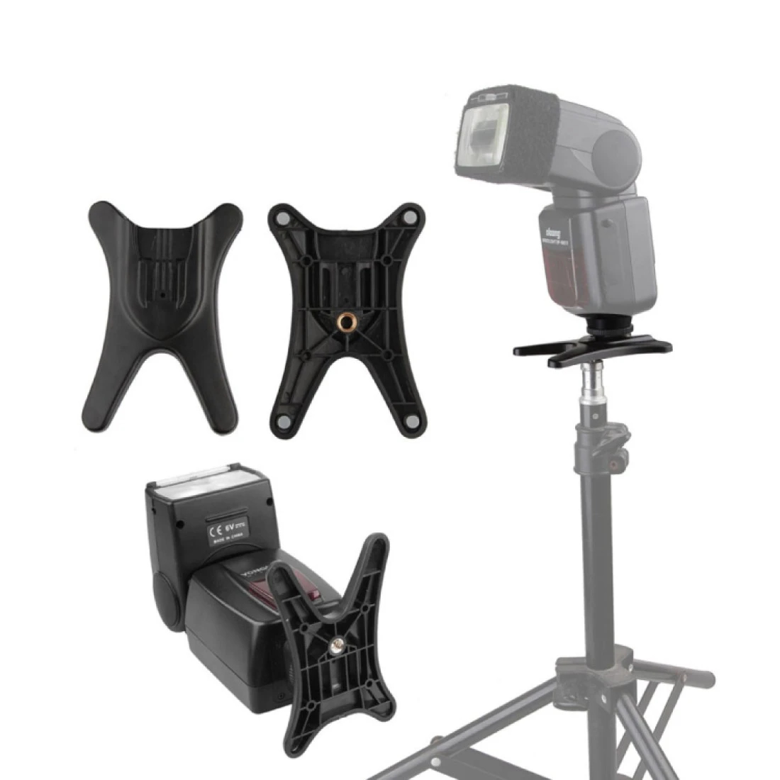 Flat Hotshoe Base Universal for all Speedlights